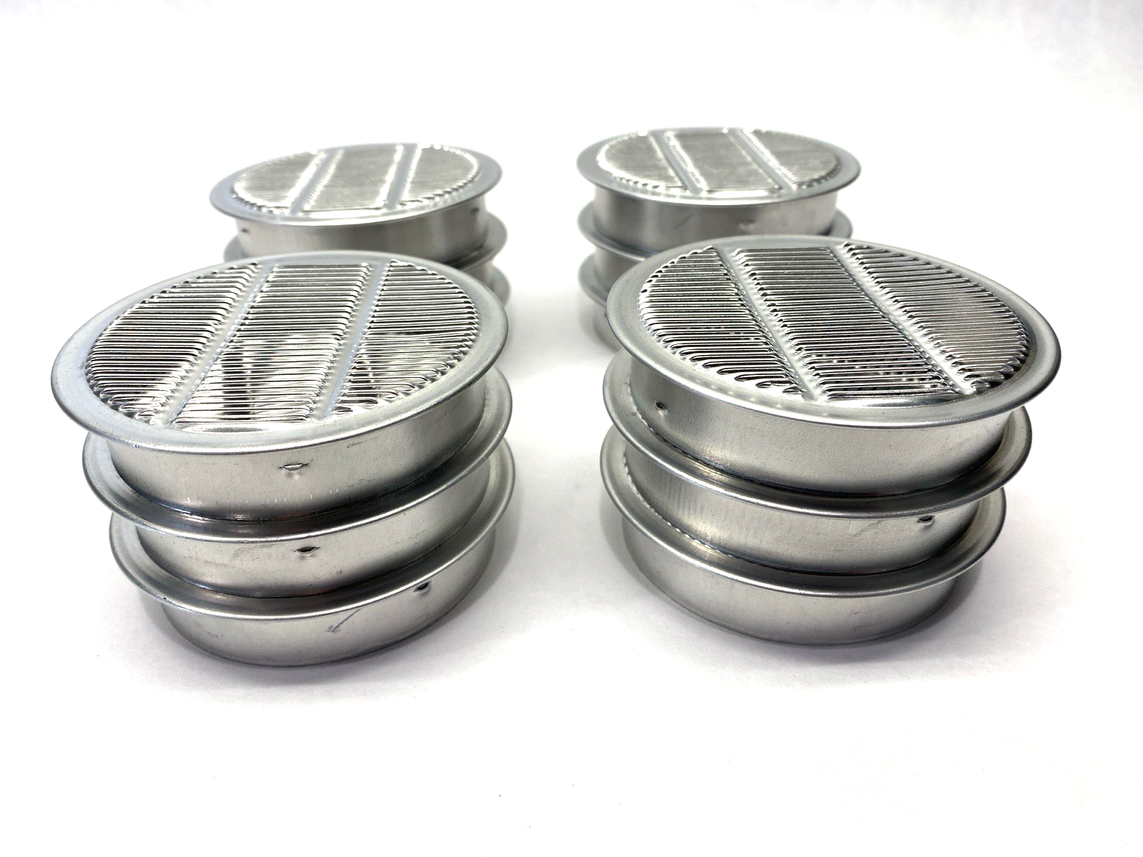 N/A | Midget Louver RLS Mill Aluminum Louver 3" BOX OF 12 - New – Open box - Maverick Industrial Sales
