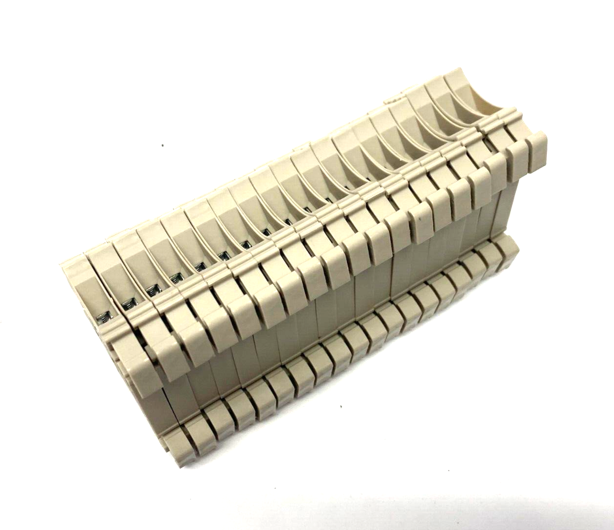 Weidmüller 1020100000 Feed-Through Terminal Block 4mm, Beige, WDU 4 LOT OF 19 - Maverick Industrial Sales