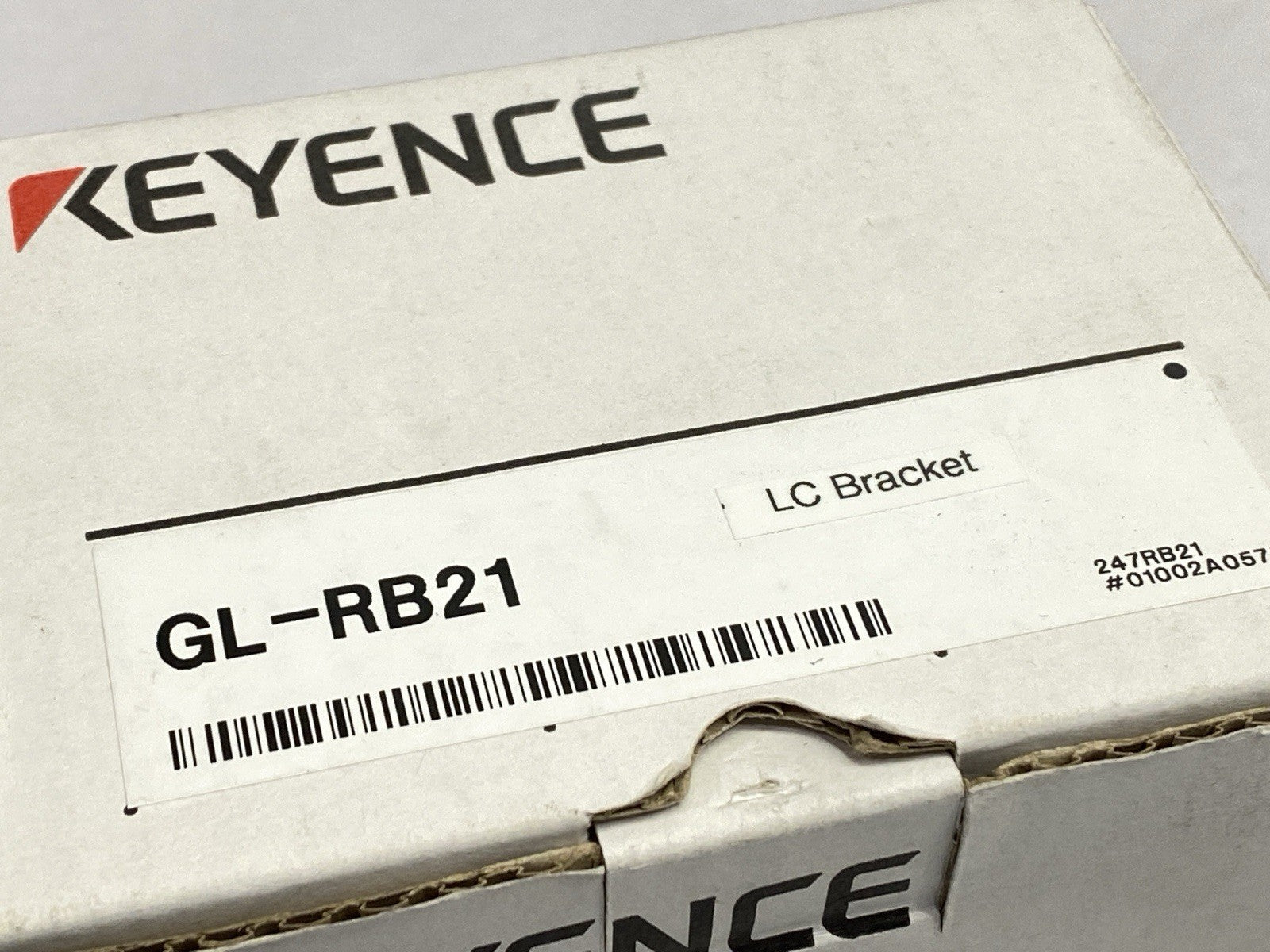 GL-RB21 | Keyence Zero Deadspace Light Curtain Mounting Bracket Set of 2 - New - Maverick Industrial Sales
