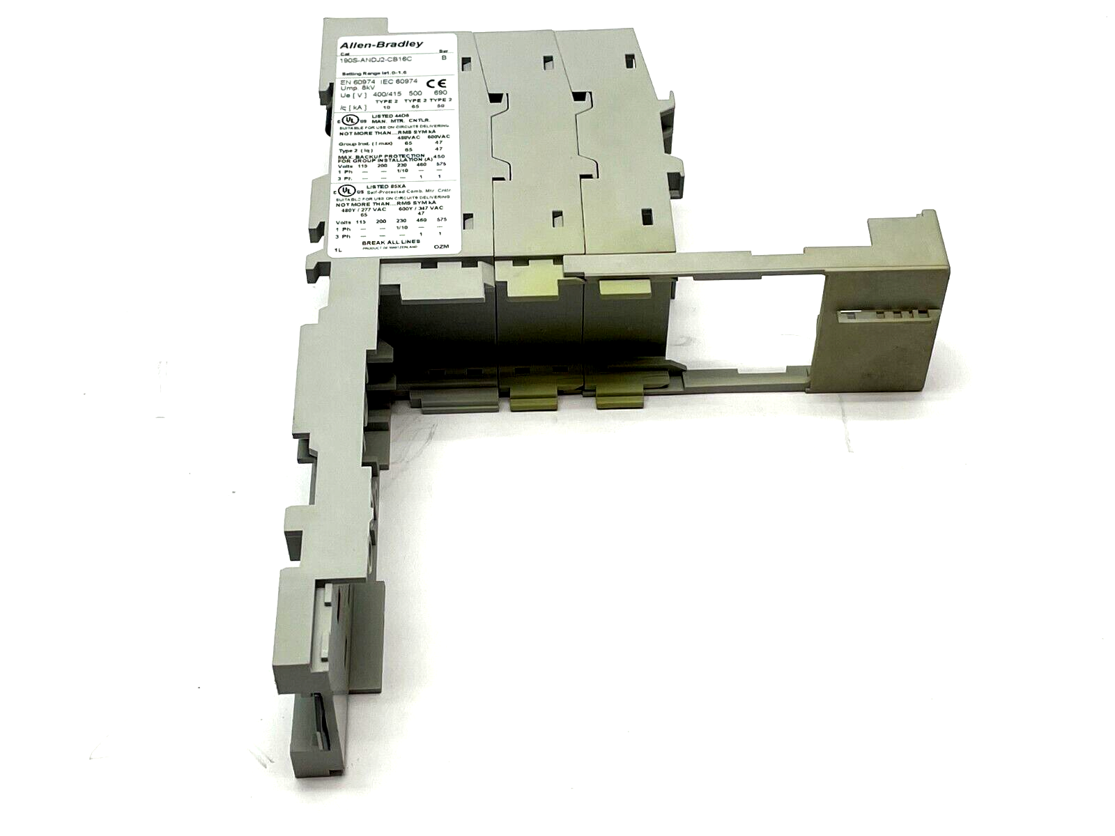 Allen Bradley 190S-ANDJ2-CB16C Combination Compact Starter Base - Maverick Industrial Sales