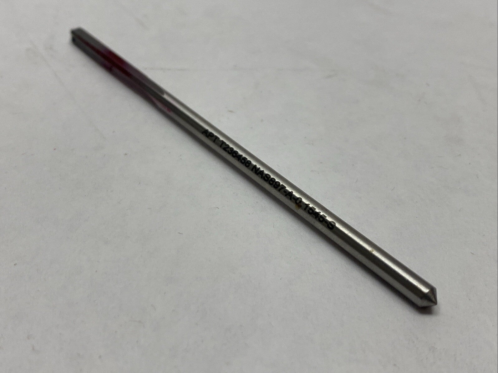 Alvord-Polk NAS897-A-0.1545-S Straight Flute HSS Chucking Reamer 0.1545" Dia - New - Maverick Industrial Sales