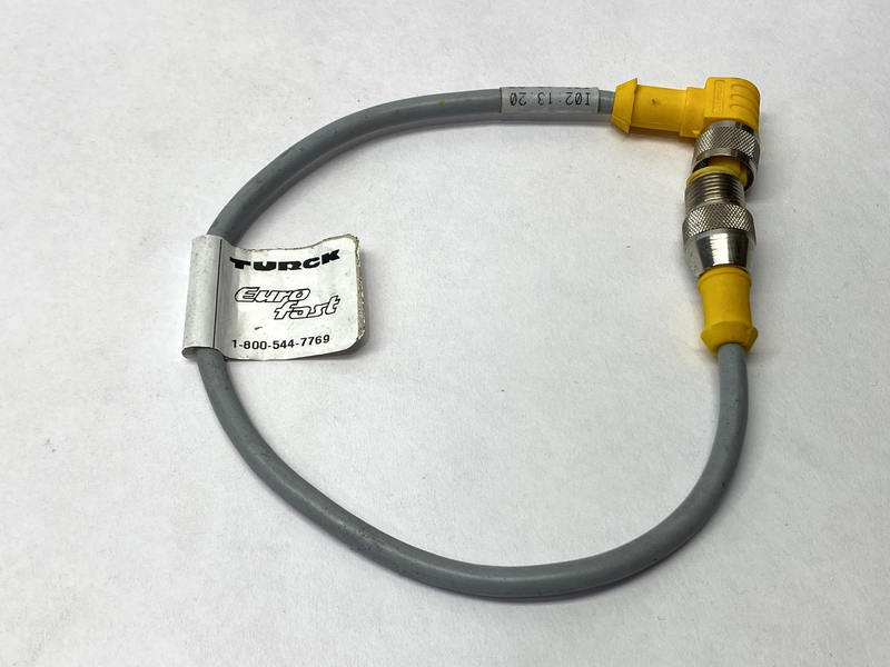 Turck WK 4.4T-0.3-RS 4.4T Double-Ended M12 M/F EuroFast Cordset U2441-13 - Maverick Industrial Sales