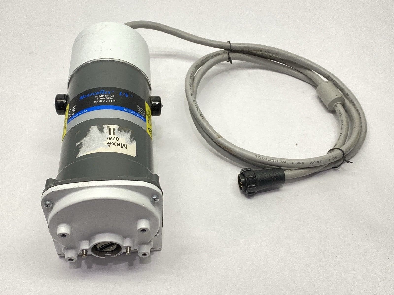 MasterFlex 07557-12 Pump Drive 1-100RPM 90VDC 0.1HP - Maverick Industrial Sales