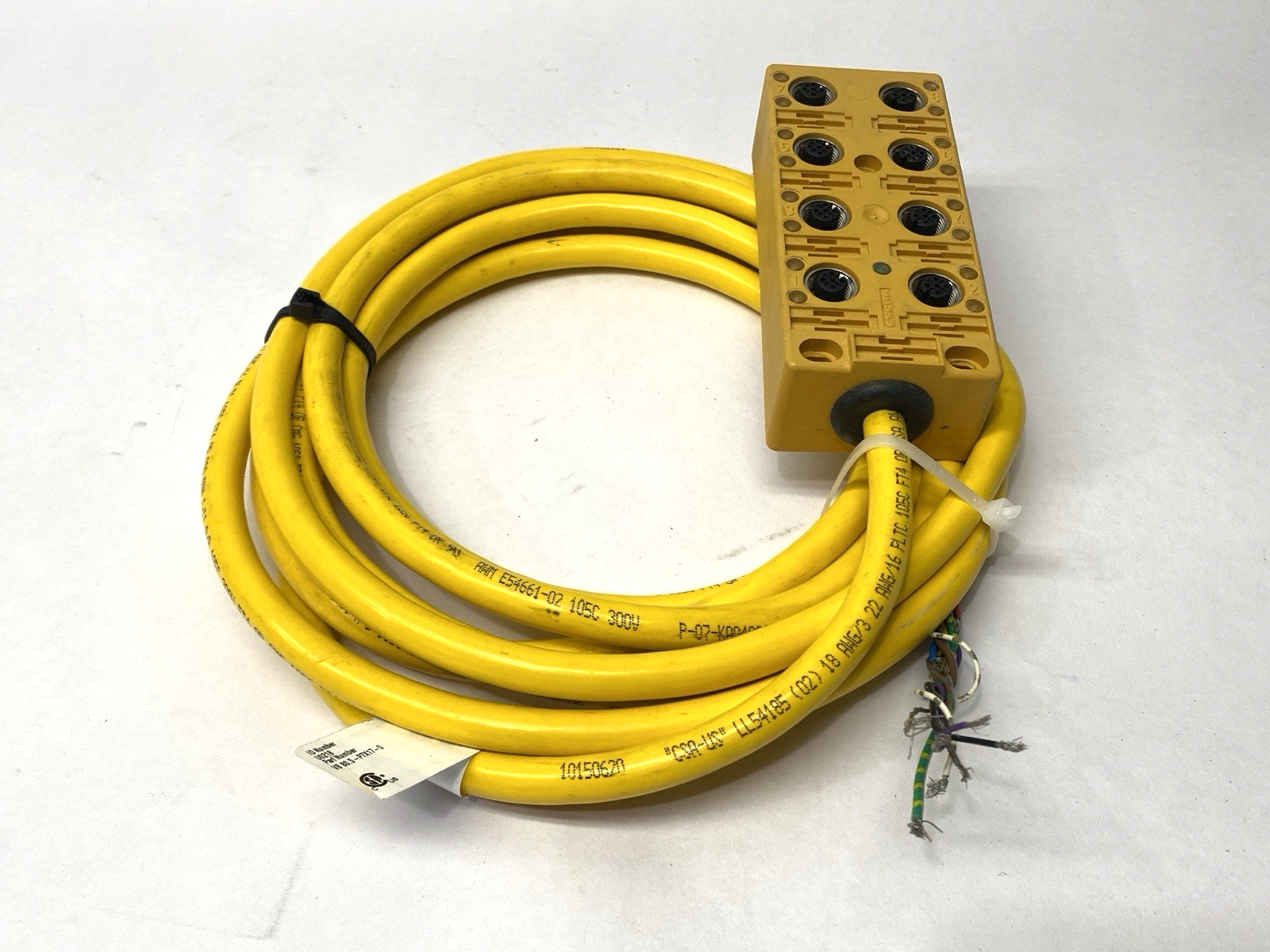 Turck VB 80.5-P7X17-5 Junction Box M12 8-Port U0218 - Maverick Industrial Sales
