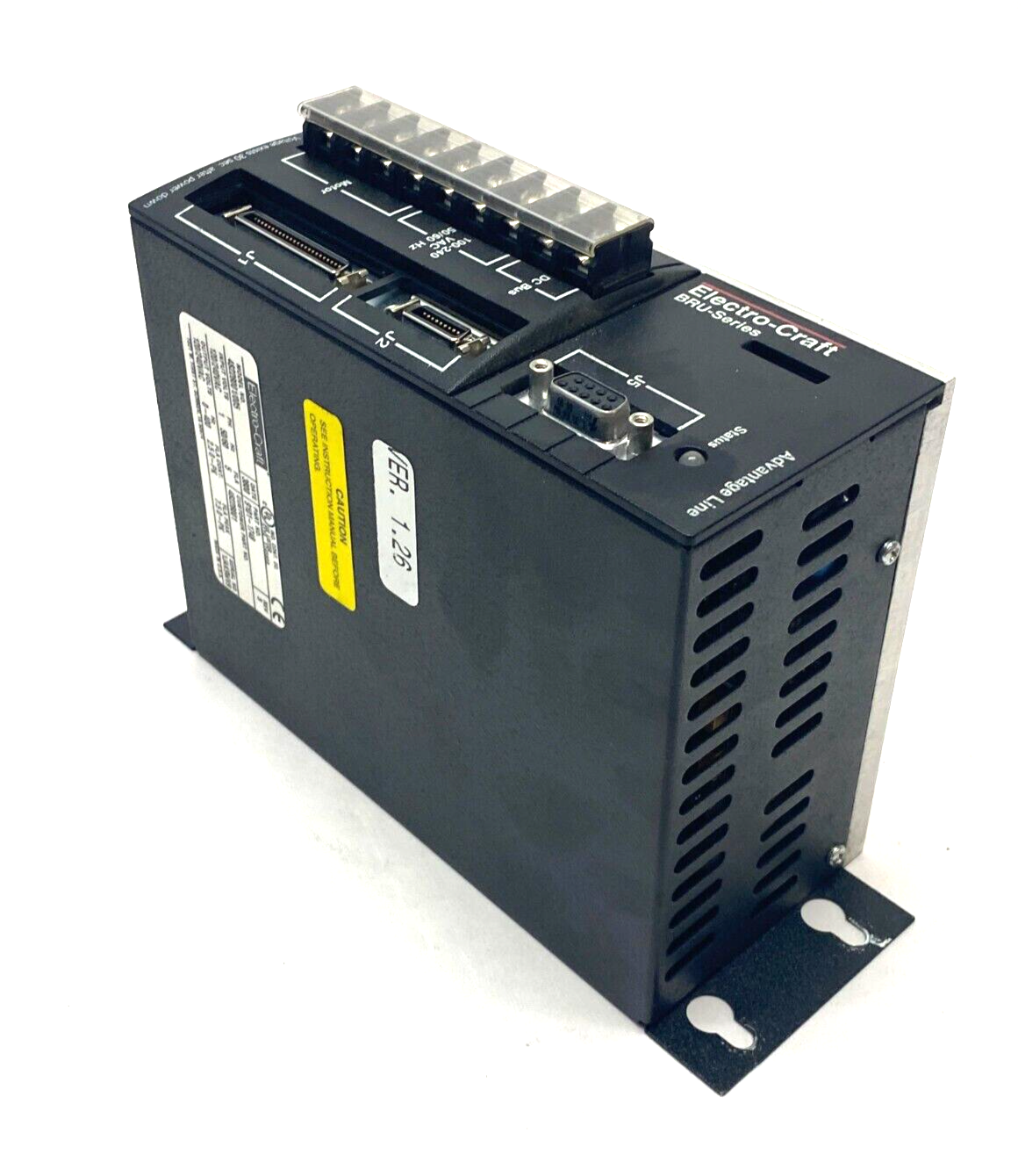 Electro-Craft 48228001/005 BRU Ser. Advantage Line Servo Drive 1-Phase 9101-1748 - Maverick Industrial Sales