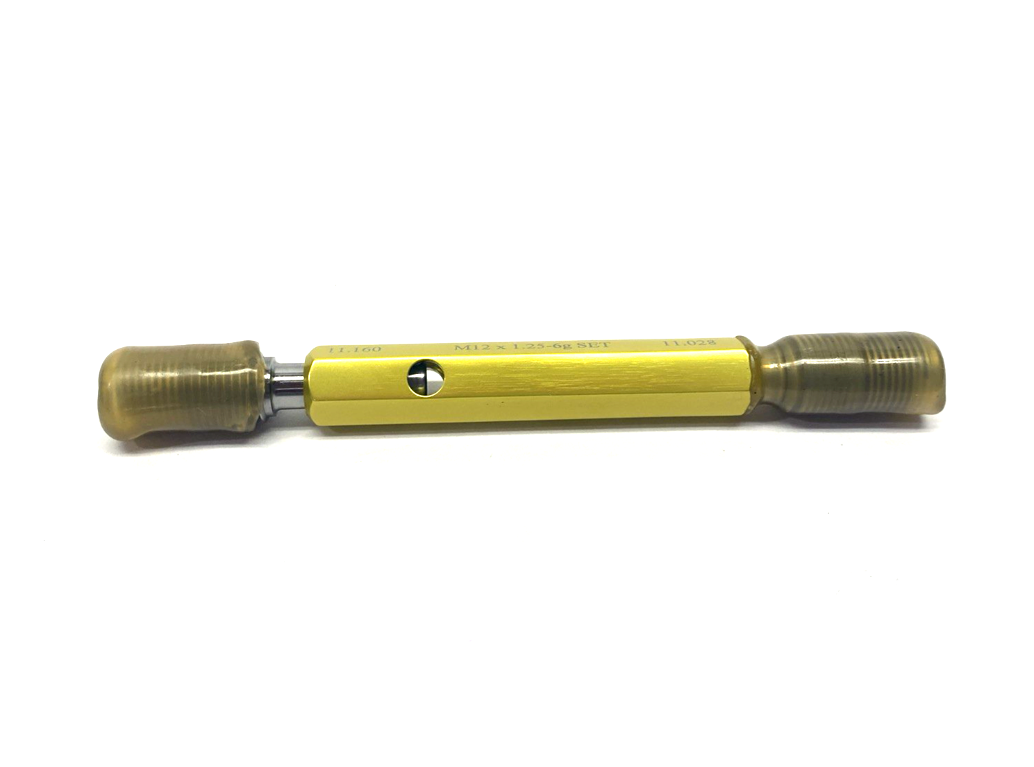 Vermont Gage M12 x 1.25-6g SET Thread/Plug Gage, GO PD 11.160, NOGO PD 11.028 - Maverick Industrial Sales