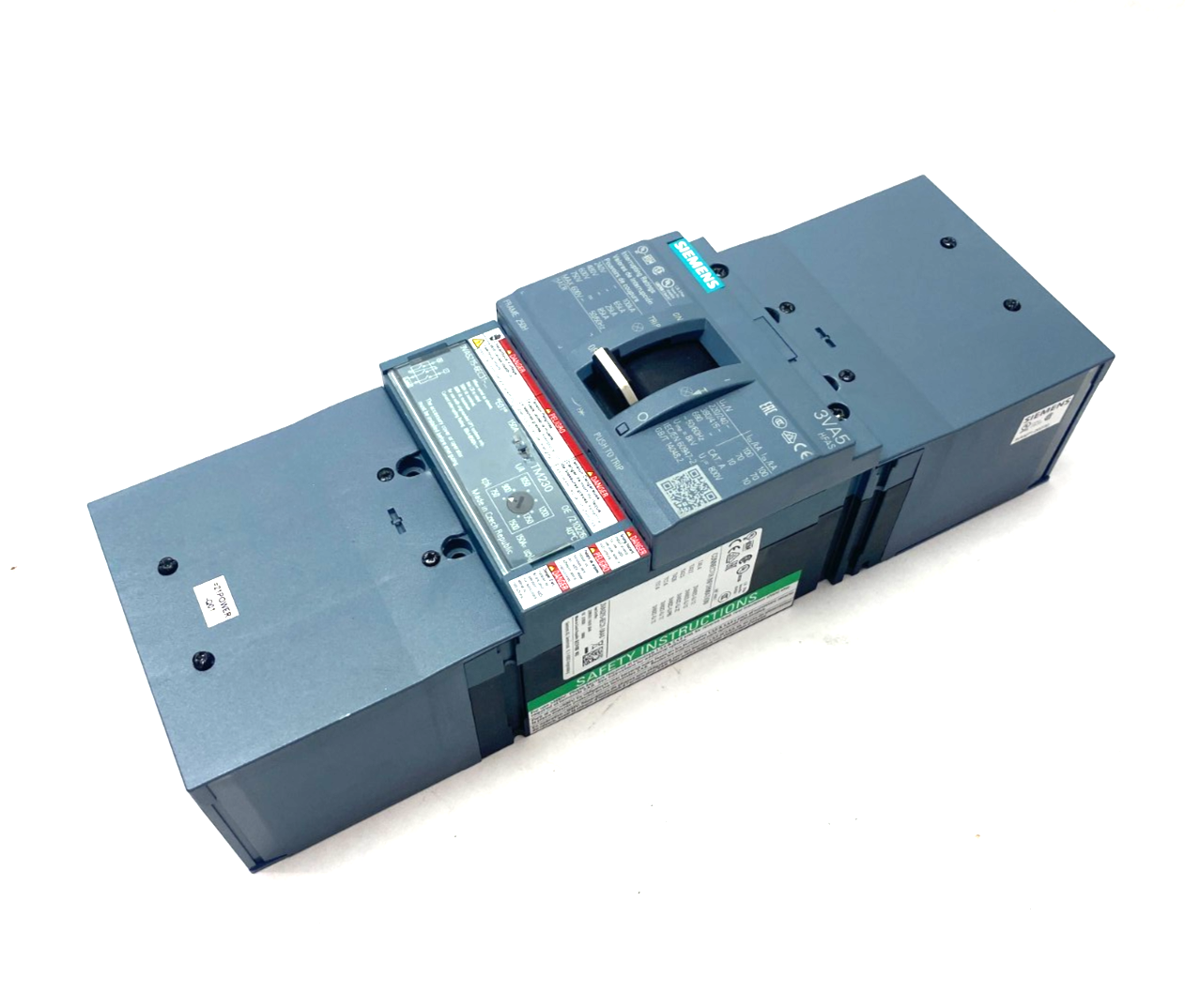 Siemens 3VA5215-6EC31-0AA0 Circuit Breaker 3-Pole 250 Breaking Cap - Maverick Industrial Sales