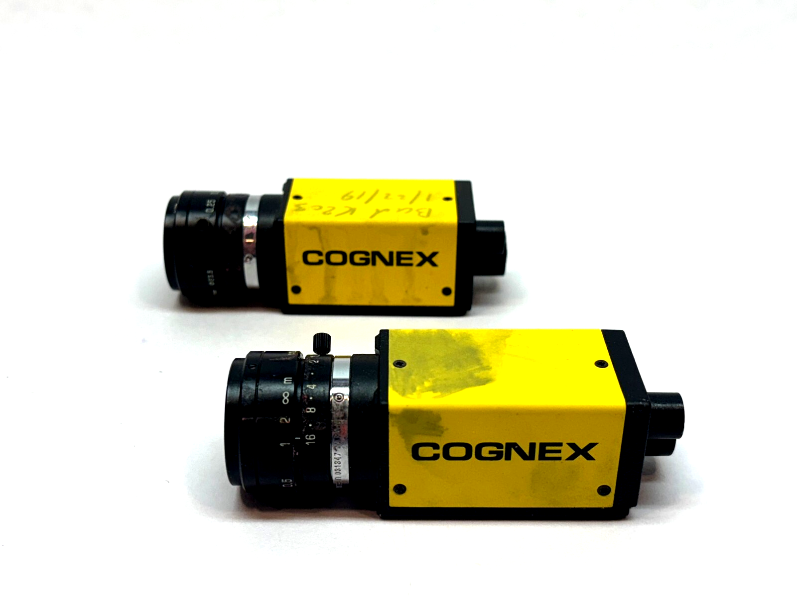 Cognex In-Sight Vision System Cameras, LOT OF 2, ISM, ISM1403, Tamron Lens - Maverick Industrial Sales