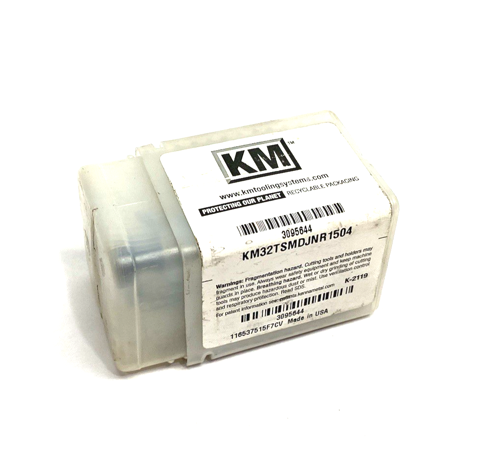 3095644 | Kennametal Kenloc™ MDJN 93° Cutting Units (M-Clamping) KM32TSMDJNR1504 - New – Open box - Maverick Industrial Sales