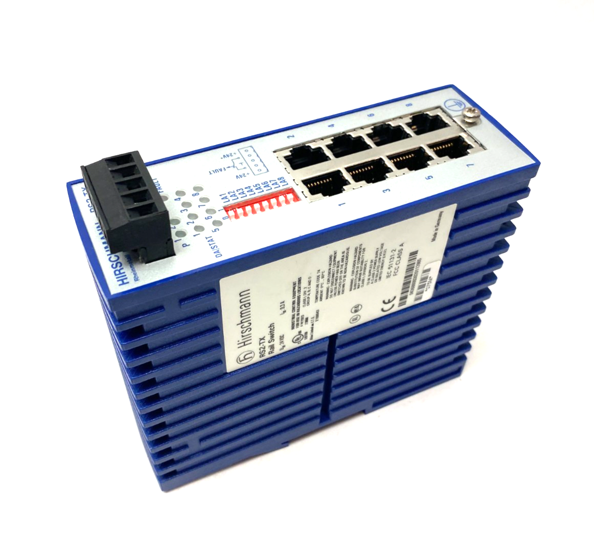 Hirschmann RS2-TX Industrial Ethernet Rail Switch - Maverick Industrial Sales