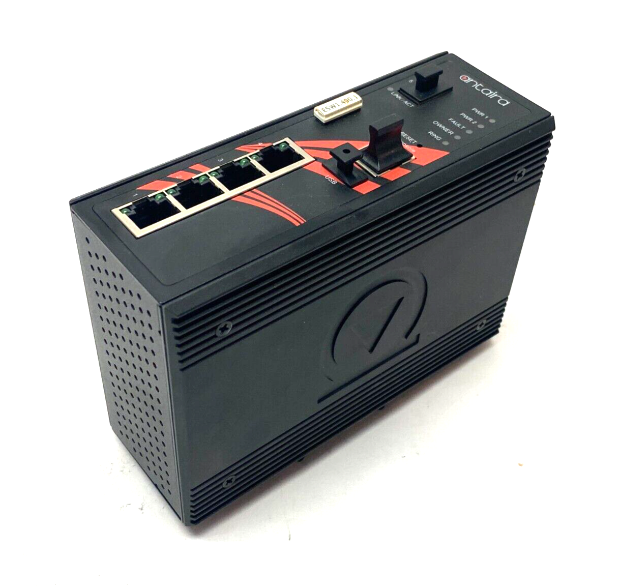 Antaira LMX-0501G-SFP Gigabit Light Layer 3 Managed Ethernet Switch 5-Port - Maverick Industrial Sales