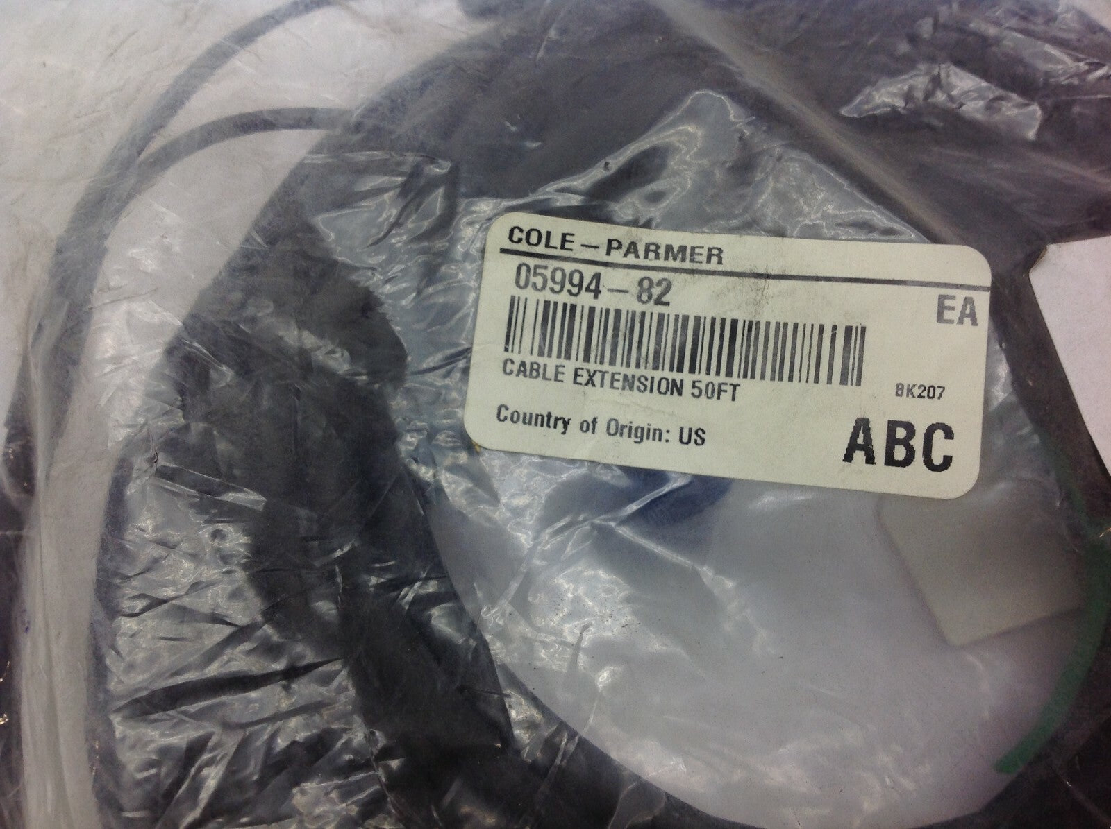 Cole Parmer 05994-82 Extension Cable 50’ Feet - Maverick Industrial Sales