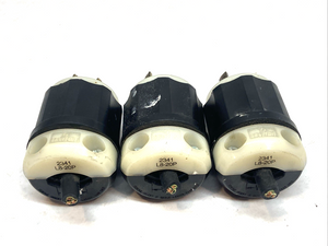 L8-20P | Leviton  Twist-Locking Plug 20A 480V 2341 LOT OF 3- Used