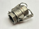 PT Coupling STA-LOK 15D /15A Coupler Assembly 316SS 1-1/2" - Maverick Industrial Sales