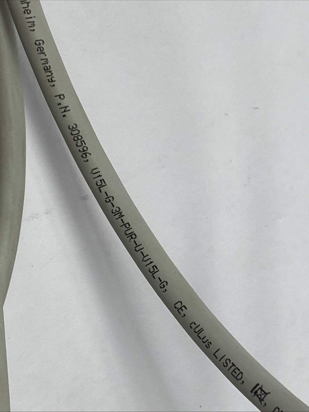 Pepperl+Fuchs V15L-G-3M-PUR-U-V15L-G Connection Cable M12 5-Pin 308596 - Maverick Industrial Sales