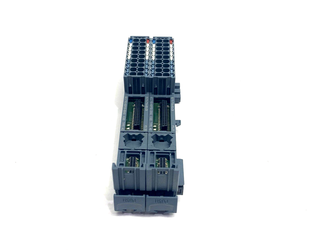 Siemens 6ES7193-6BP00-0BA0 BaseUnit BU15-P16+A0+2B, BU Type A0 LOT OF 2 - Maverick Industrial Sales