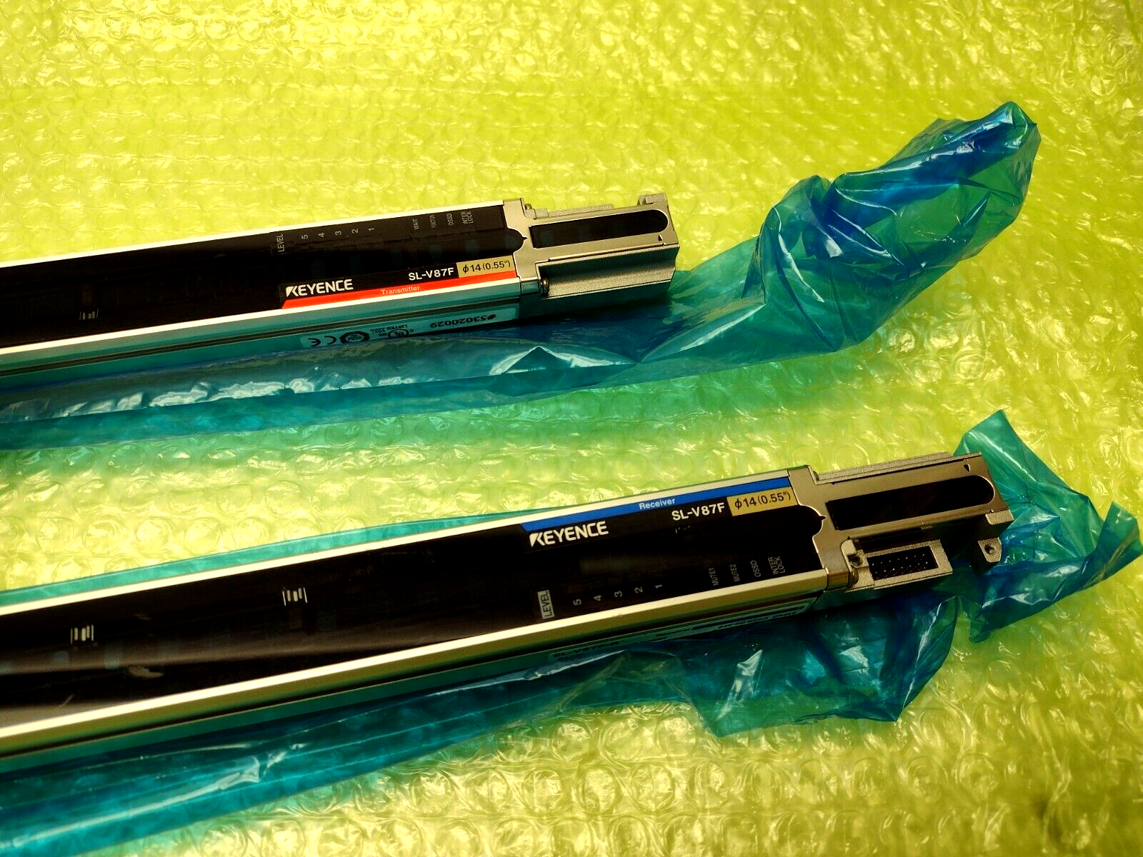 Keyence SL-V87F Ver 3 Safety Light Curtain Set - Maverick Industrial Sales