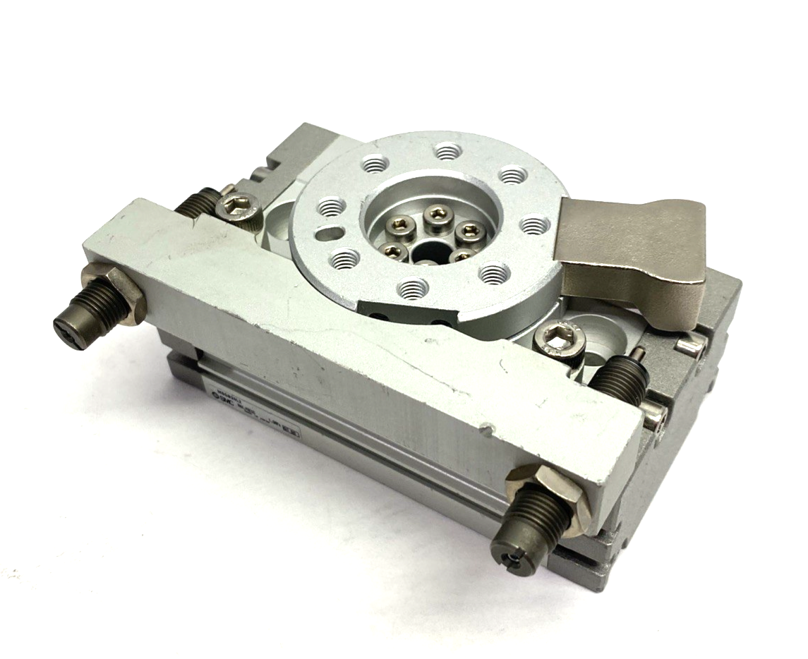 SMC MSQB20L2 Rotary Table Actuator Cylinder 20mm Size, 180-Deg - Maverick Industrial Sales