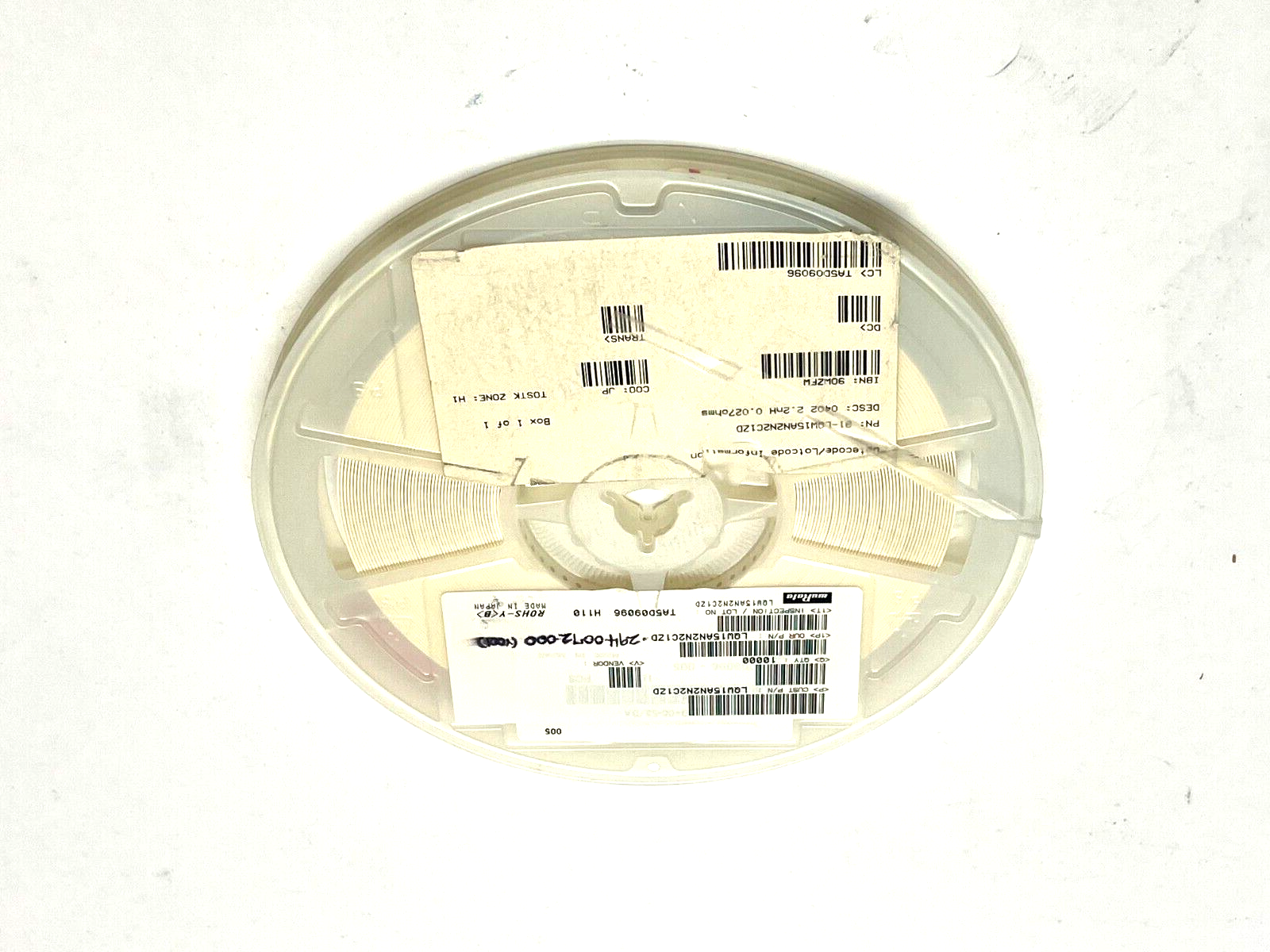 Murata LQW15AN2N2C1ZD Unshielded Drum Core Wirewound Inductor REEL OF 9200 - Maverick Industrial Sales