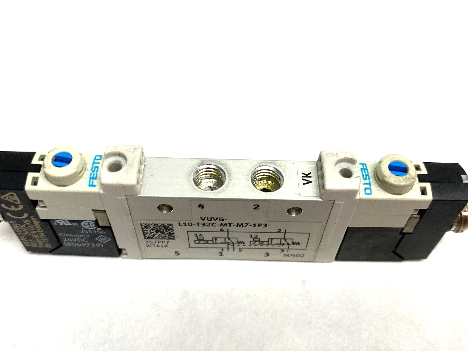 VUVG-L14-T32C-MT-G18-1P3 | Festo Solenoid Valve 2x3/2, closed, Monostable 574368 - Used - Maverick Industrial Sales