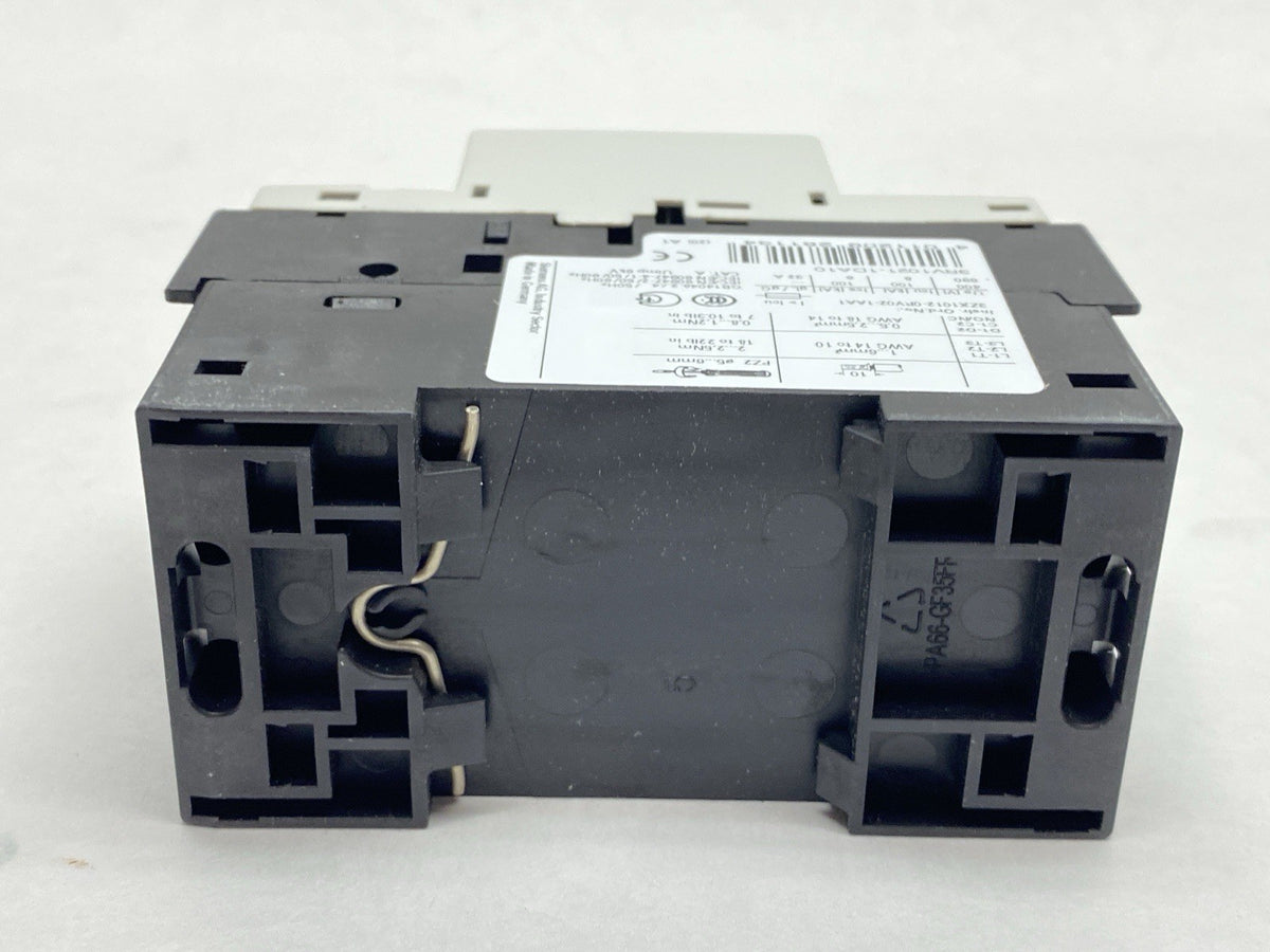 3RV1021-1DA10 | Siemens Motor Protection Circuit Breaker 3P 2.2-3.2A 600/690VAC - New – Open box - Maverick Industrial Sales
