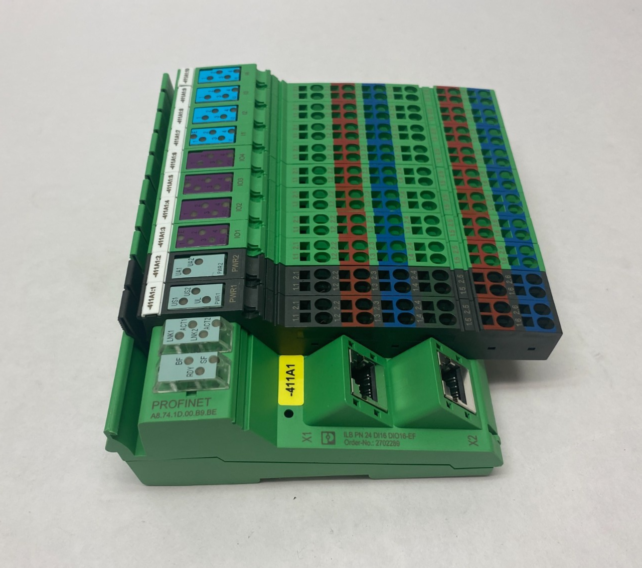 Phoenix Contact ILB PN 24 DI16 DIO16-EF Inline Block I/O Module 2702289 - Maverick Industrial Sales