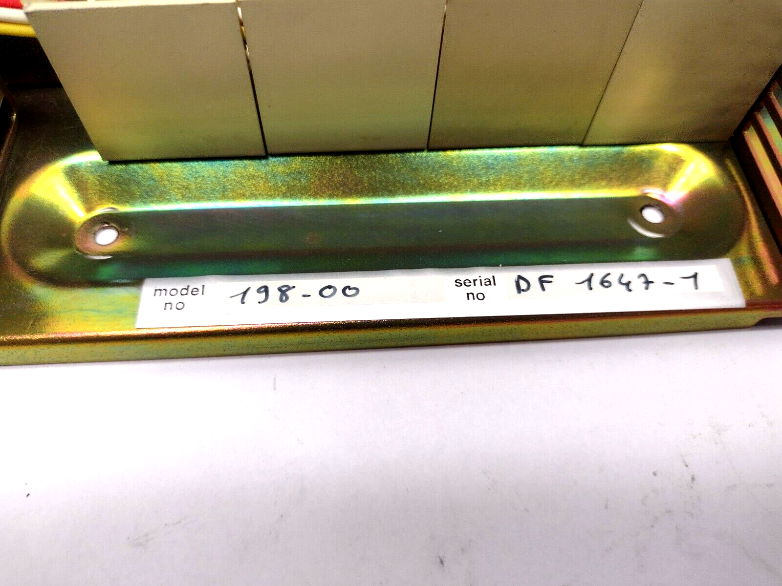 Eurotherm 198.00 Terminal Contact For Thyristor Power Unit - Maverick Industrial Sales