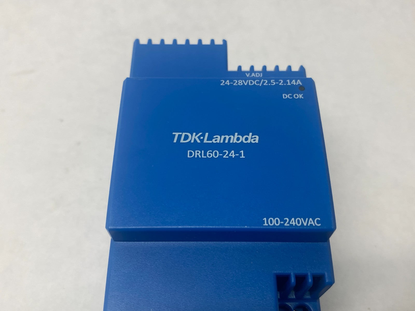 TDK-Lambda DRL60-24-1 Power Supply Module, Rail Mounted - Maverick Industrial Sales
