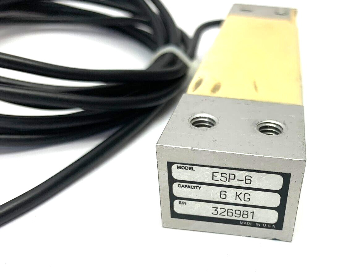 Transducer Techniques ESP-6 Load Cell 6kg Capacity - Maverick Industrial Sales