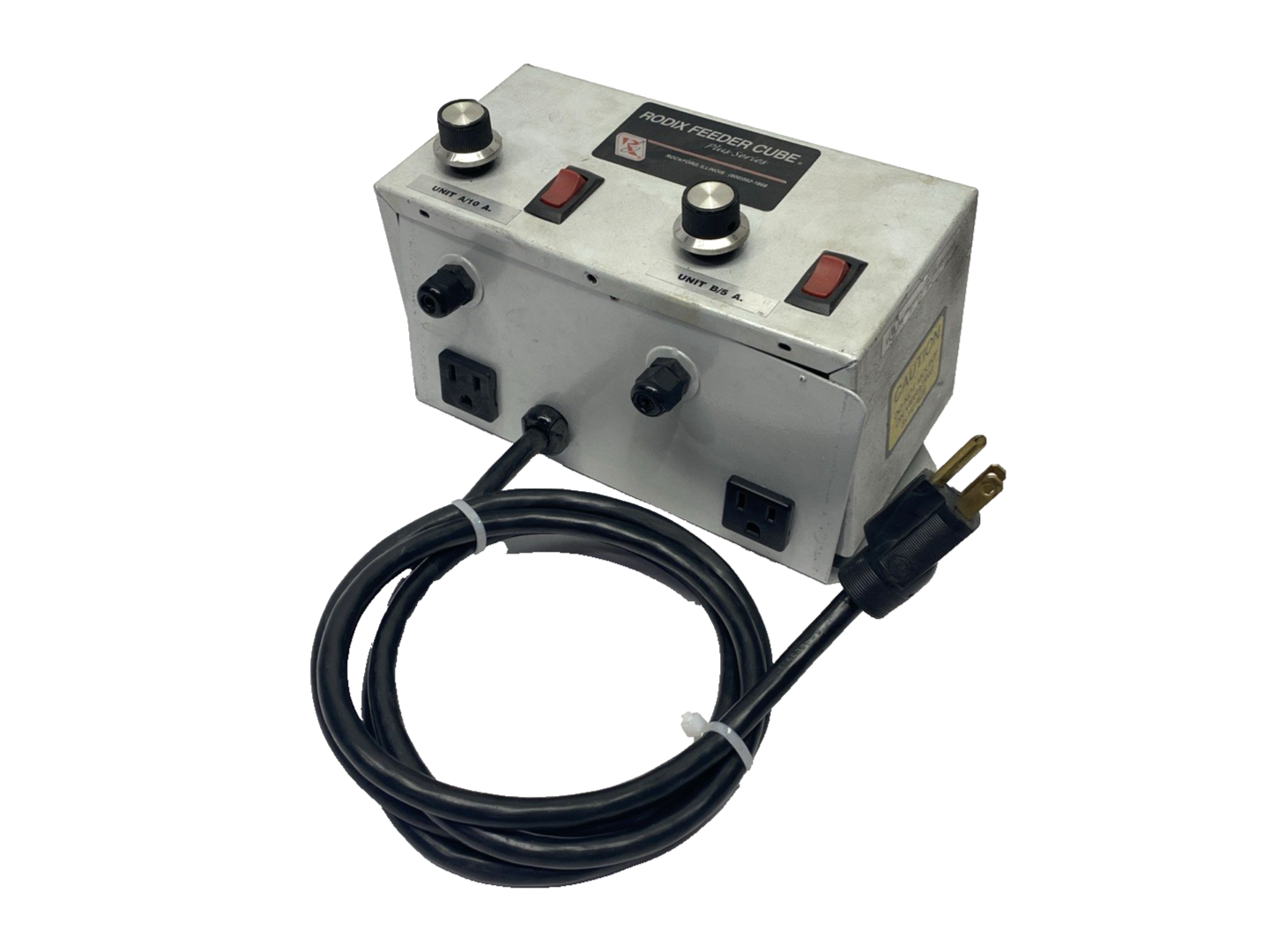 Rodix 121-8460 Feeder Cube Plus Dual Vibratory Feeder Control, FC-92-4 PLUS - Maverick Industrial Sales