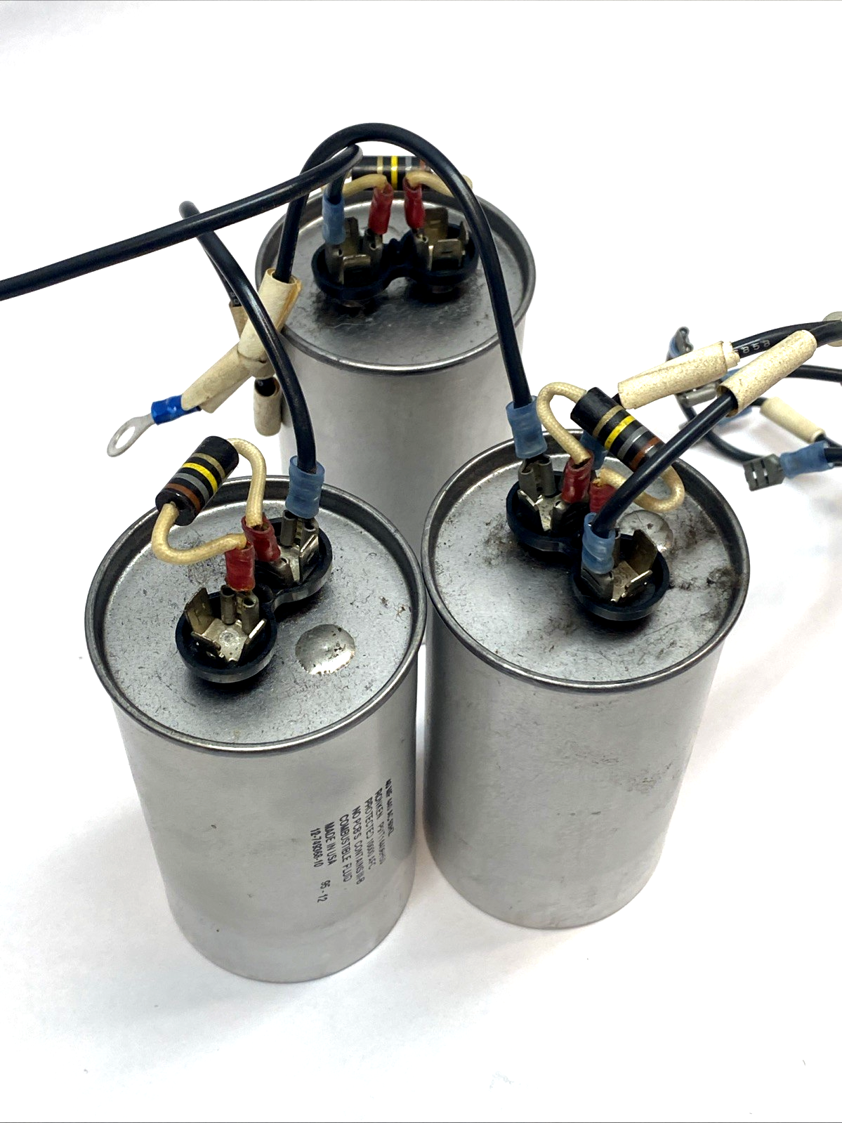 P91T14406H50 | Ronken Capacitor 30MF 440VAC 60Hz LOT OF 3 - Used - Maverick Industrial Sales