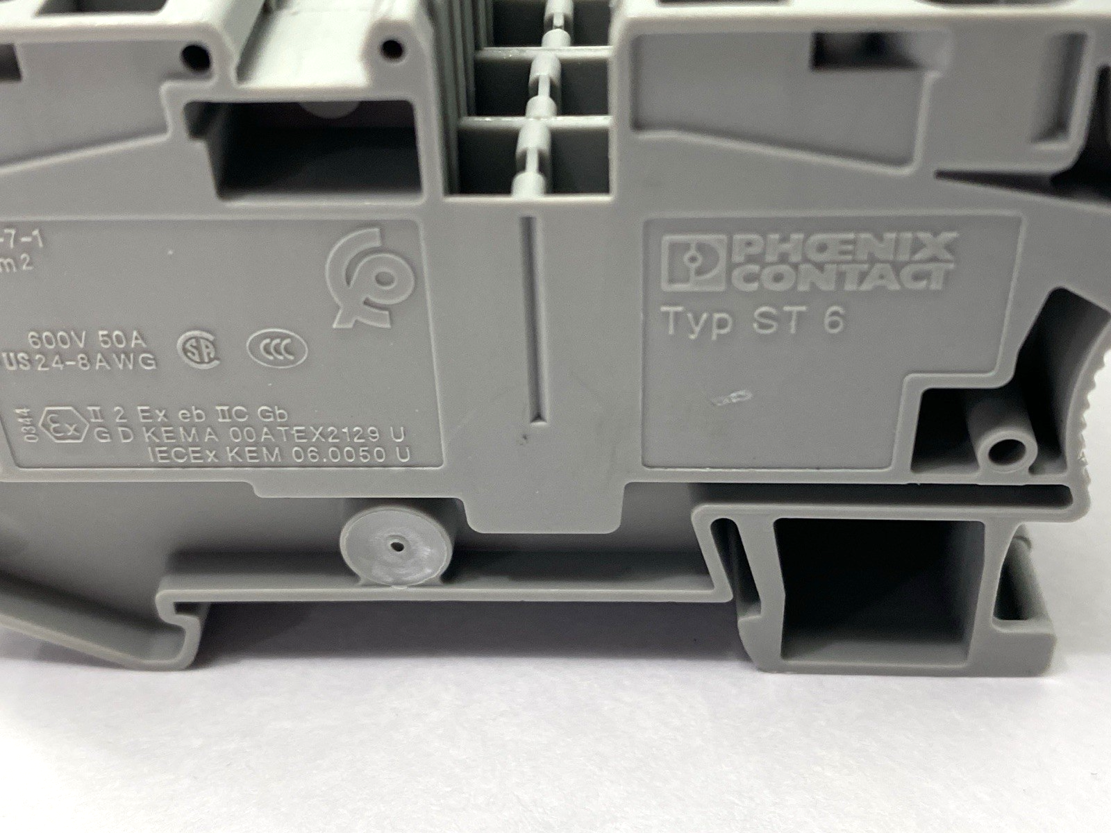 Phoenix Contact ST 6 Feed-Through Terminal Block 3031487 LOT OF 10 - Maverick Industrial Sales