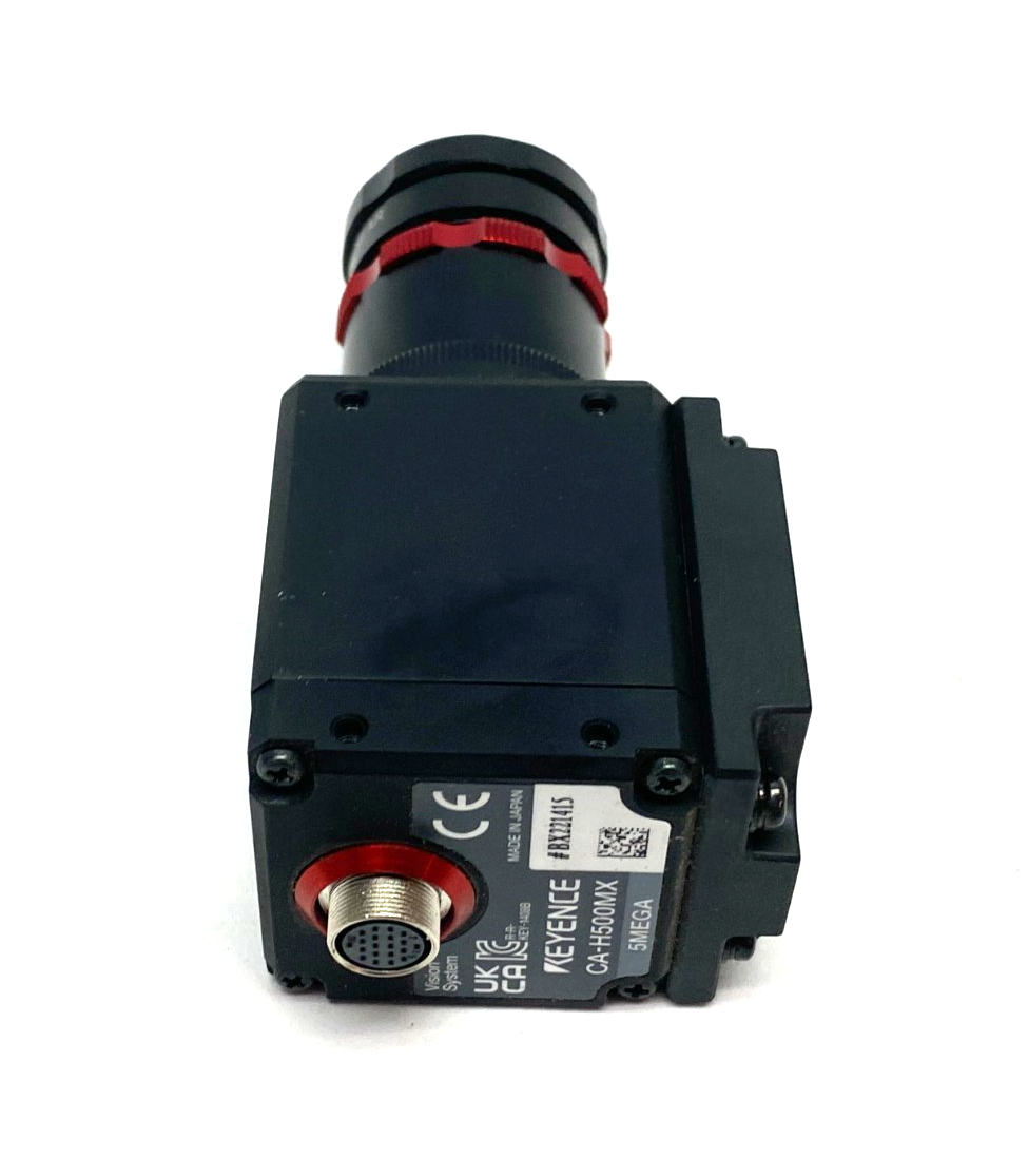 Keyence CA-H500MX 16× Speed High-Performance 5-Megapixel Camera w/ F1.4/25mm - Maverick Industrial Sales