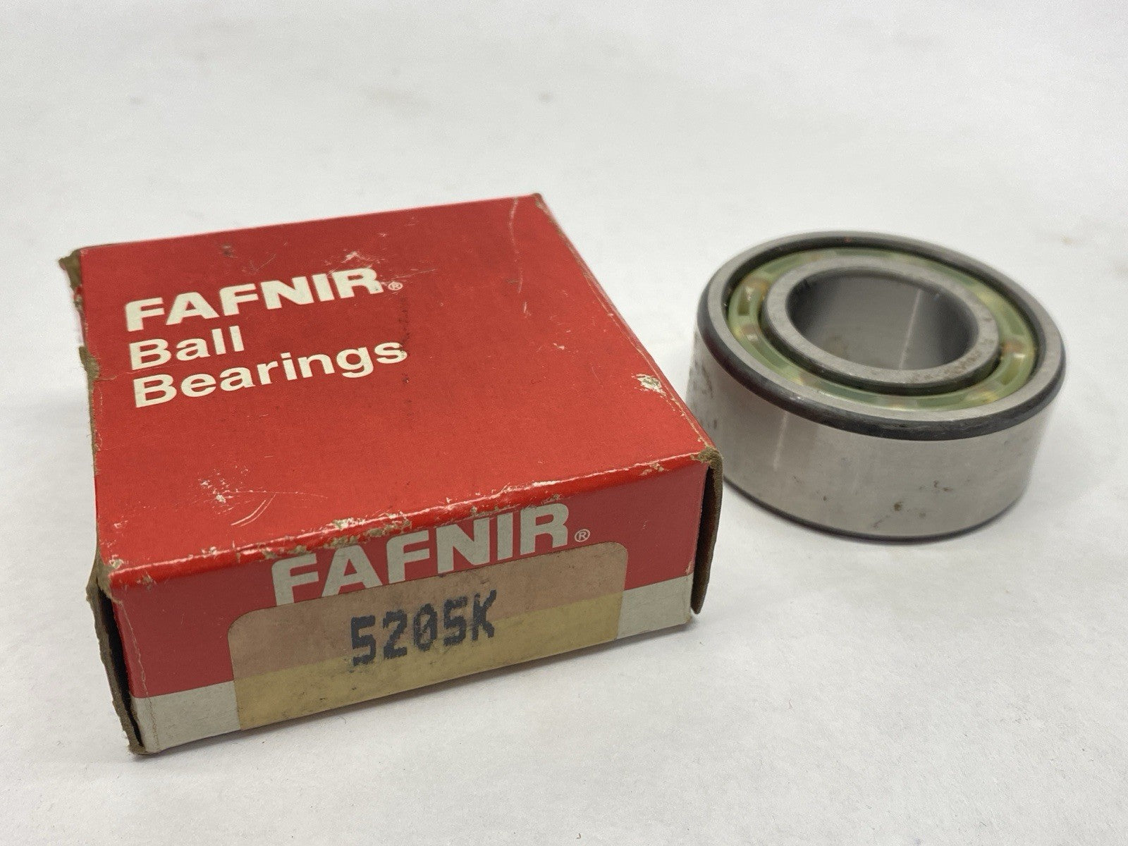Fafnir 5205K Double Row Angular Contact Bearing 25mm Bore 52mm OD 0.8120in W - Maverick Industrial Sales