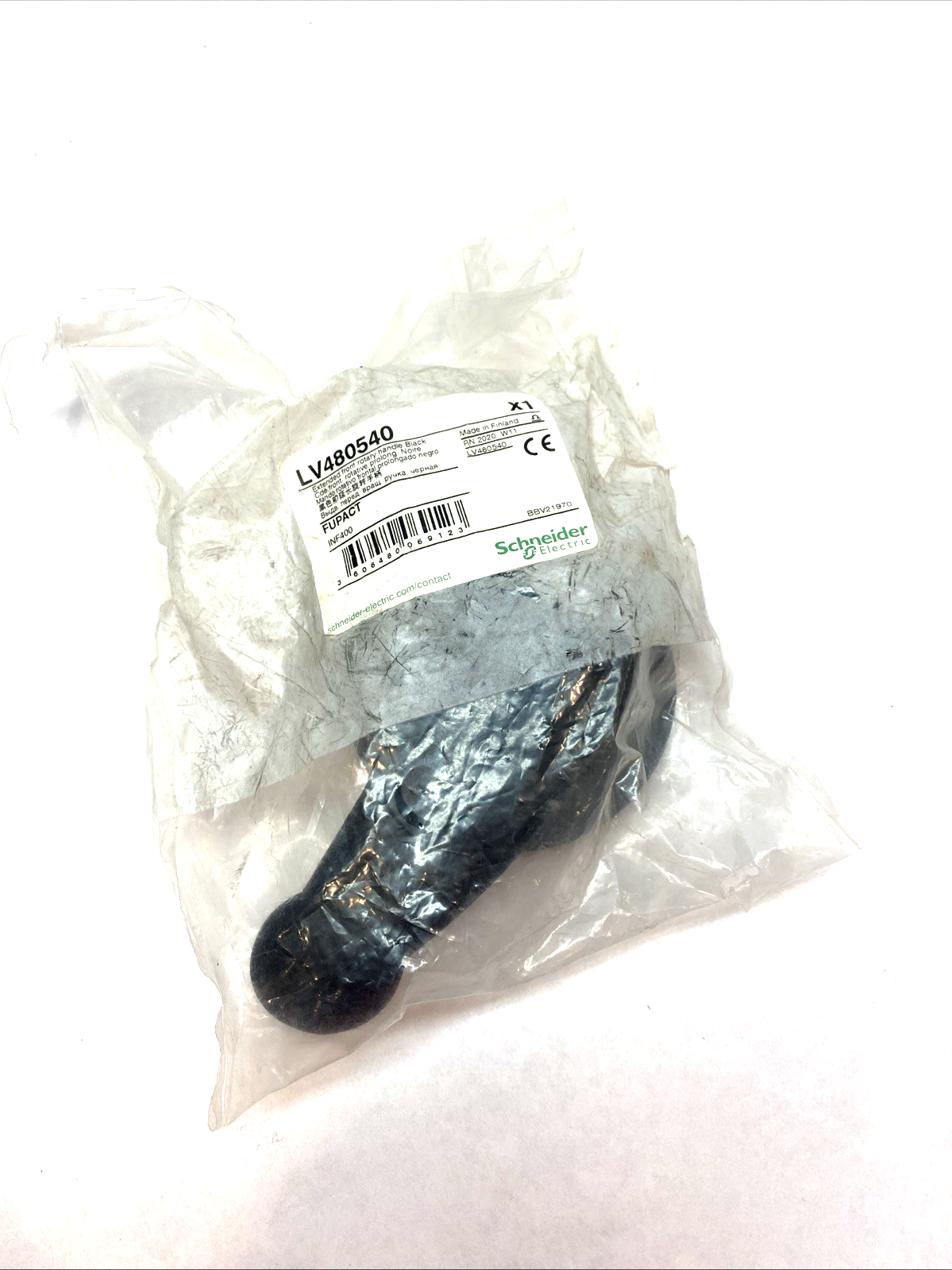 Schneider Electric LV480540 Extended front control rotary handle INF400 - Maverick Industrial Sales