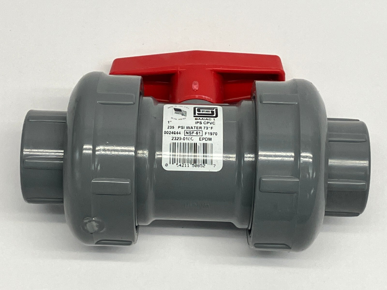 Spears 2329-010C True Union Regular Ball Valve 1" CPVC EPDM - Maverick Industrial Sales