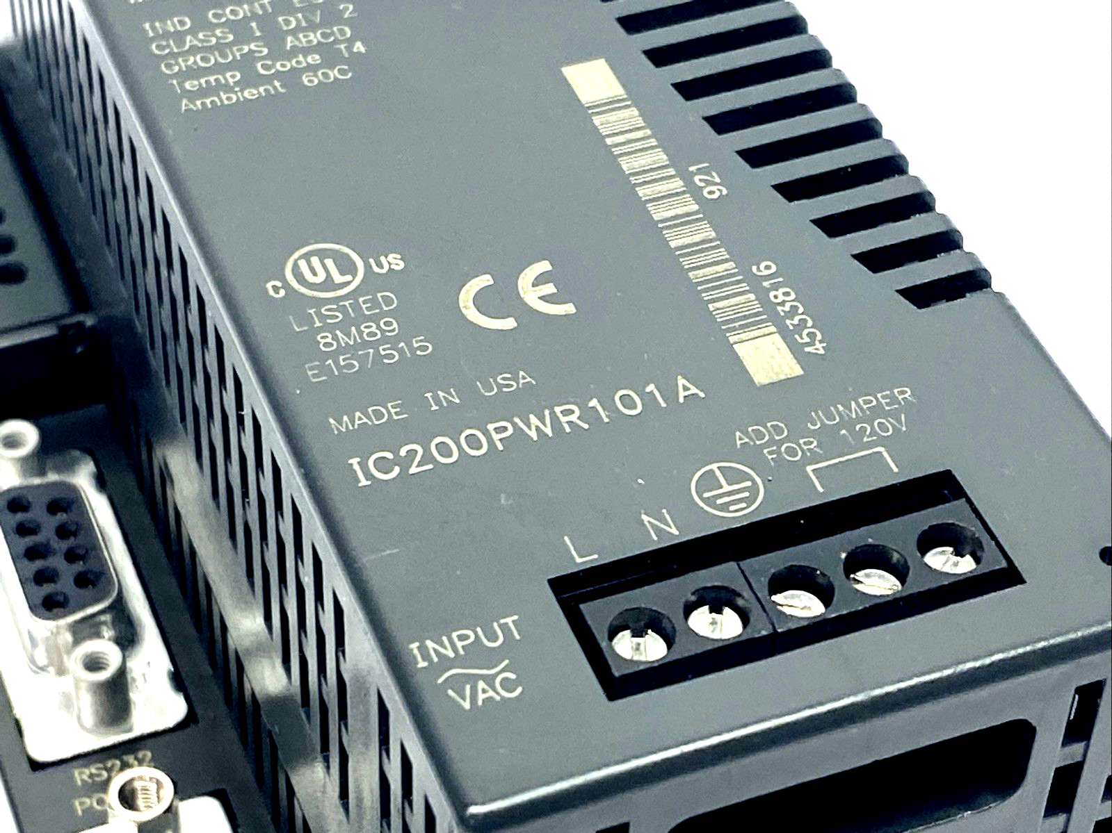 IC200PWR101A | GE Fanuc VersaMax Power Supply 120/240VAC - Used - Maverick Industrial Sales