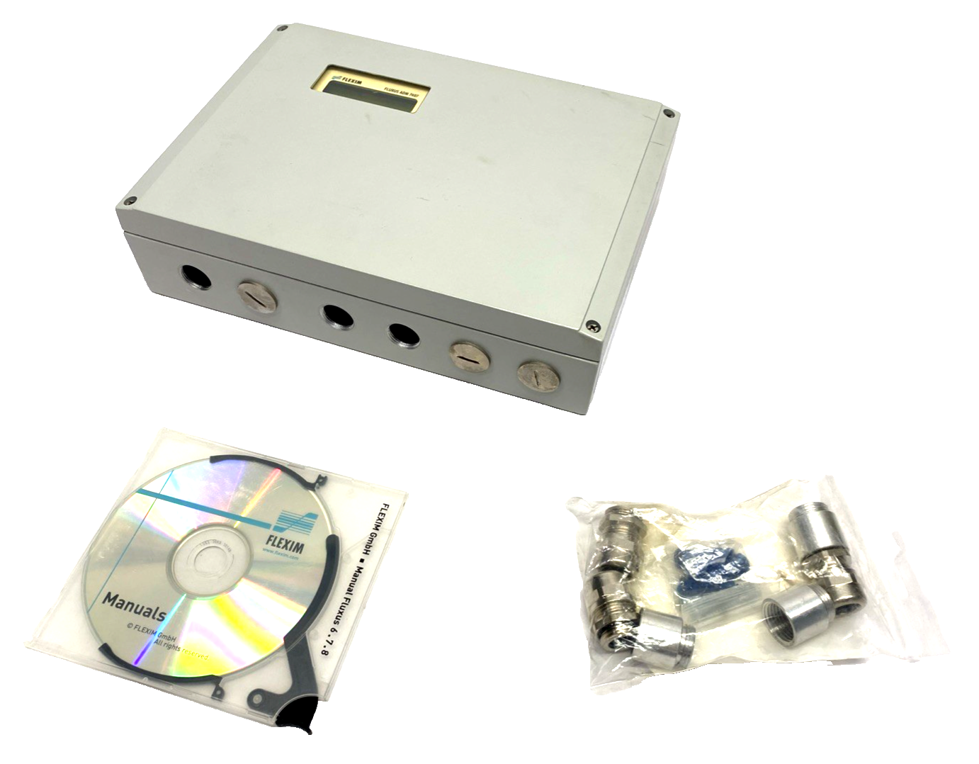 Flexim Flexus ADM 7407 Ultrasonic Flowmeter - Maverick Industrial Sales