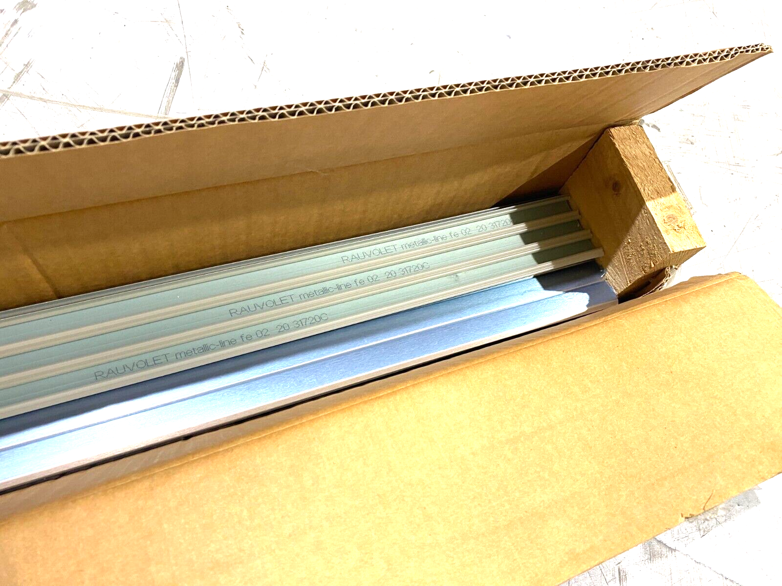 Tambour Door Pieces Kit 98-1/2" Long 360L Brushed Stainless 36 Pieces - Maverick Industrial Sales