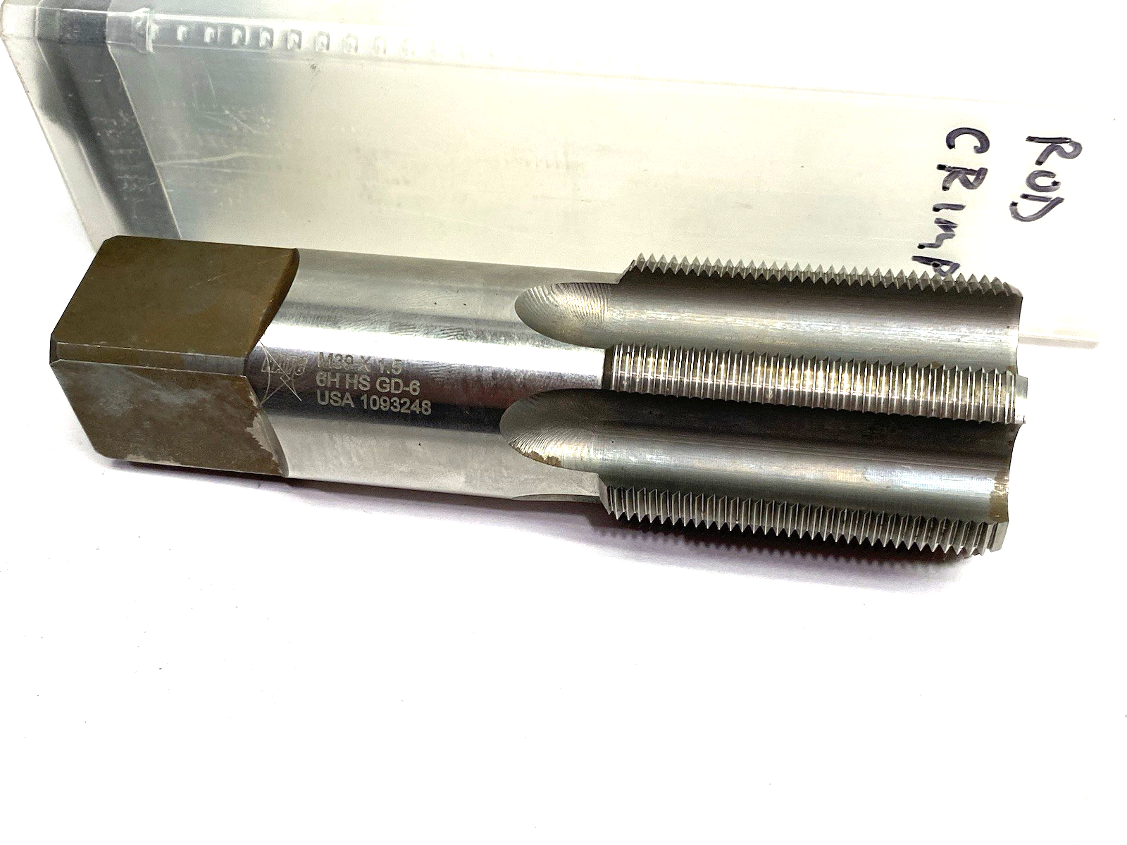 None | NATC Straight Flute Tap M39 X 1.5 6H HS GD-6 6-Flute - New – Open box - Maverick Industrial Sales
