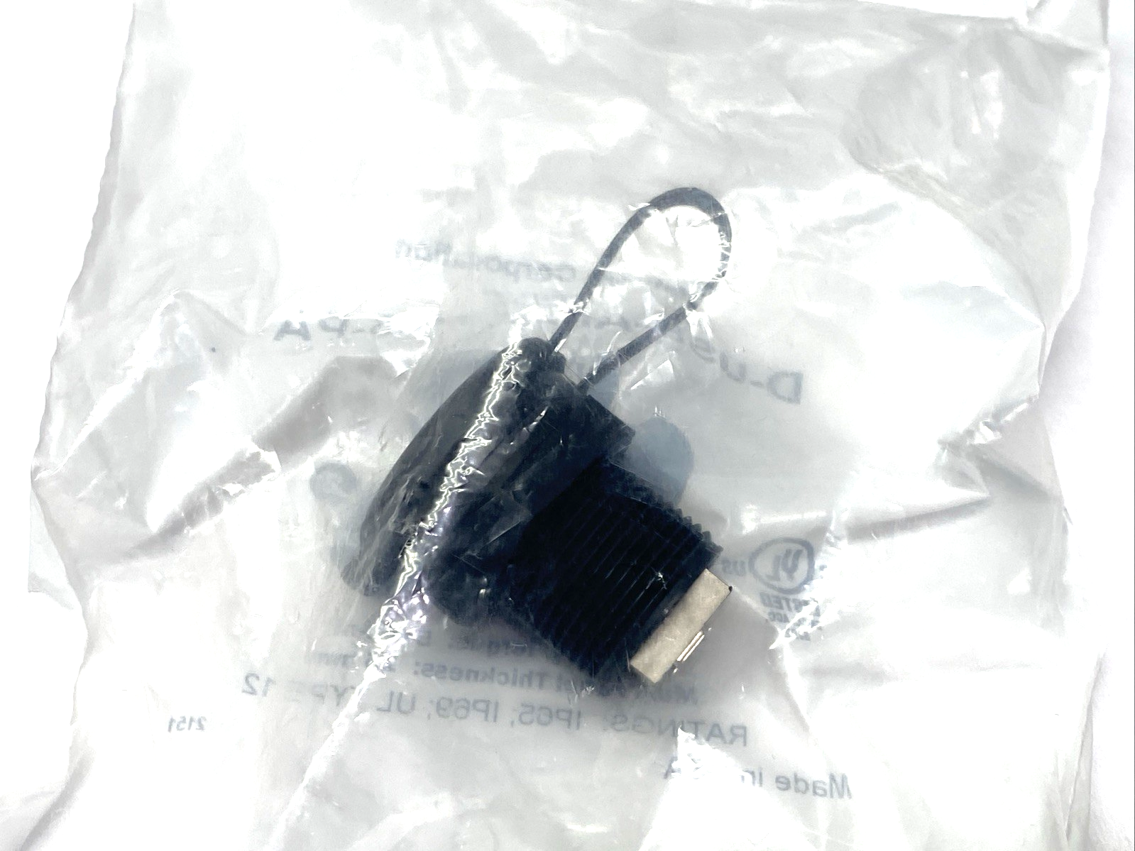D-USB-AFAF-M25-PA | Mencom Port Adapter With USB Style A Female-Female M25 Thread - New - Maverick Industrial Sales