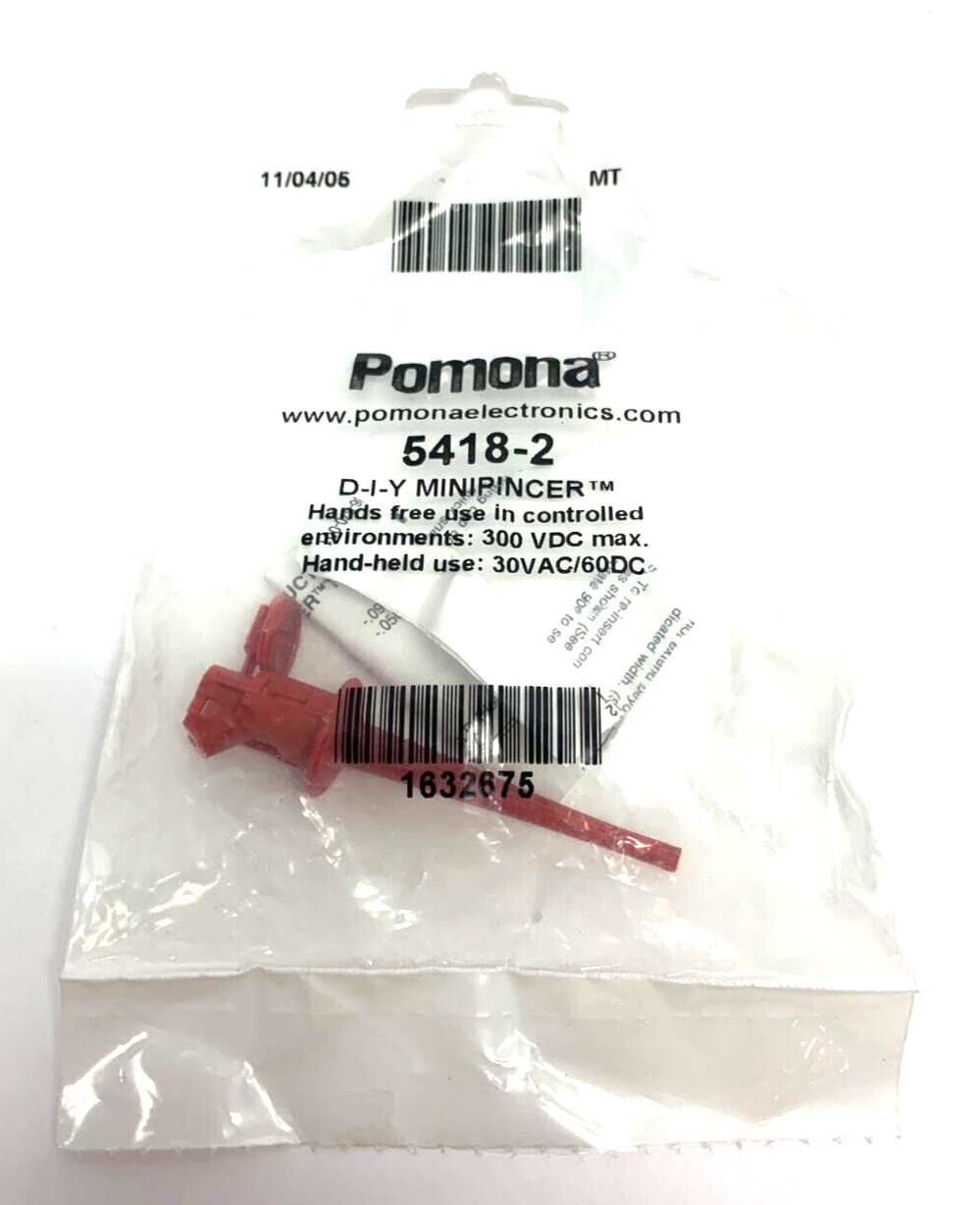 Pomona 5418-2 DIY Minipincer 300VDC Max - Maverick Industrial Sales