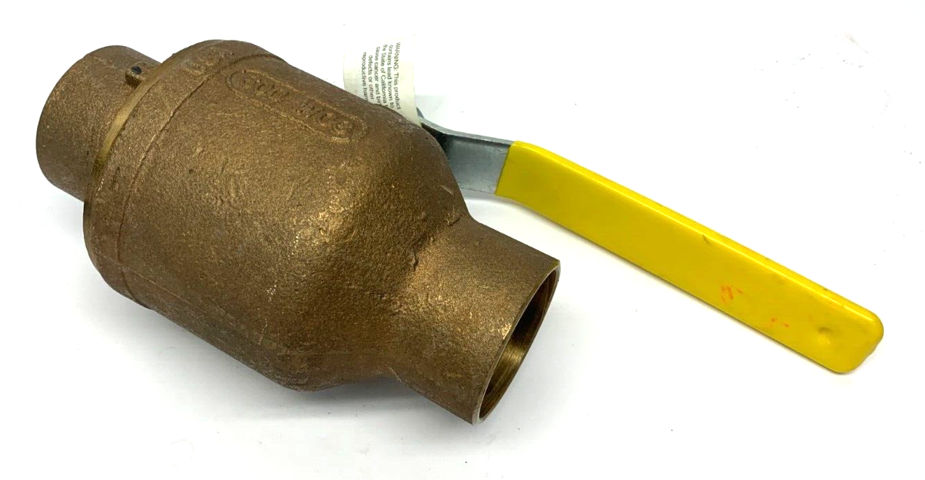 Apollo Conbraco 77-208-01 Bronze Full Port Solder Valve 2" Ball Valve - Maverick Industrial Sales