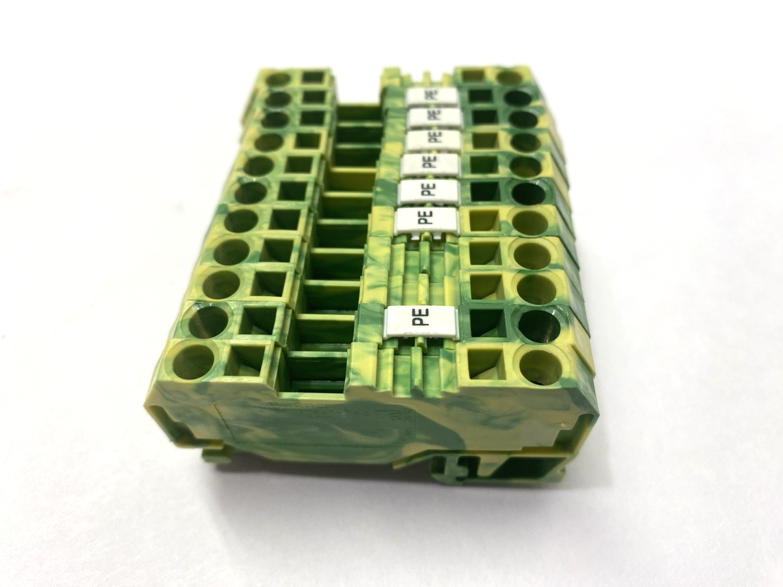 281-907 | Wago Ground Terminal Block 2-Conductor LOT OF 11- Used - Maverick Industrial Sales