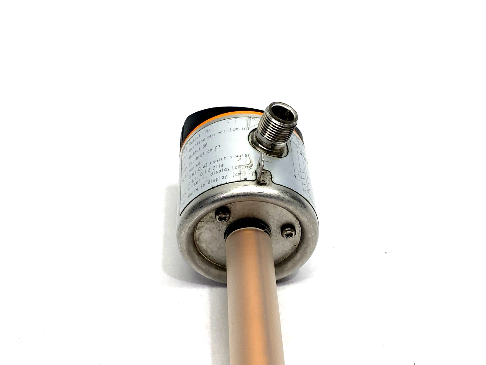 LK0264B-B-00KLPKG/US | ifm LK3122 Electronic Level Sensor M12 Male 4-Pin - For parts or not working - Maverick Industrial Sales