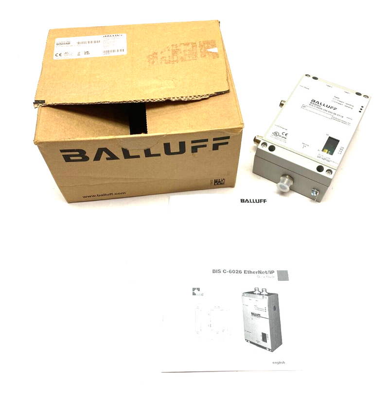 Balluff BIS C-6026-034-050-06-ST19 Ethernet/IP LF Processor Unit BIS00AU - Maverick Industrial Sales