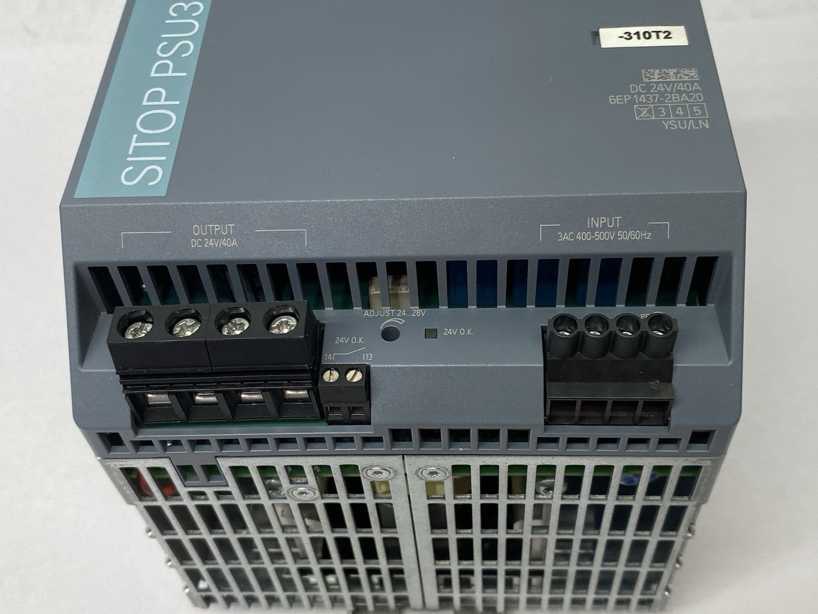 Siemens 6EP1437-2BA20 SITOP PSU300 Stabilized Power Supply 40A - Maverick Industrial Sales