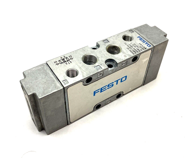 Festo J-5-1/4-B Pneumatic Valve 5/2 Double Solenoid 1/4" Ports 14295 - Maverick Industrial Sales