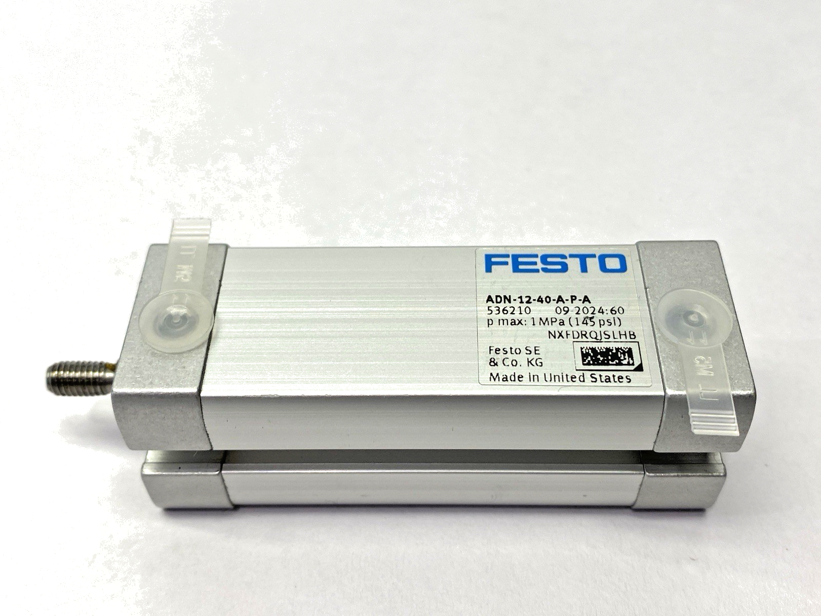 Festo ADN-12-40-A-P-A Pneumatic Compact Cylinder 12mm Bore 20mm Stroke 536210 - Maverick Industrial Sales