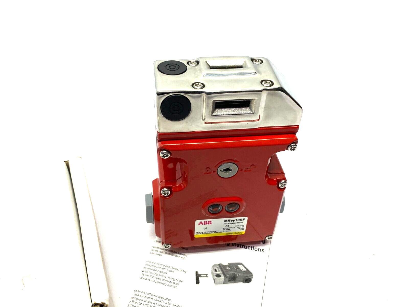 ABB 2TLA858006R3000 Jokab Safety Interlock Switch MKey10RF Sol NPT RFID 24V - Maverick Industrial Sales